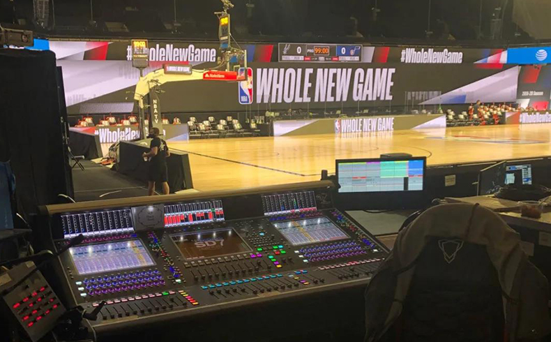 Case Share: DiGiCo’s Quantum7 is the Audio Hub for the NBA’s Season Restart